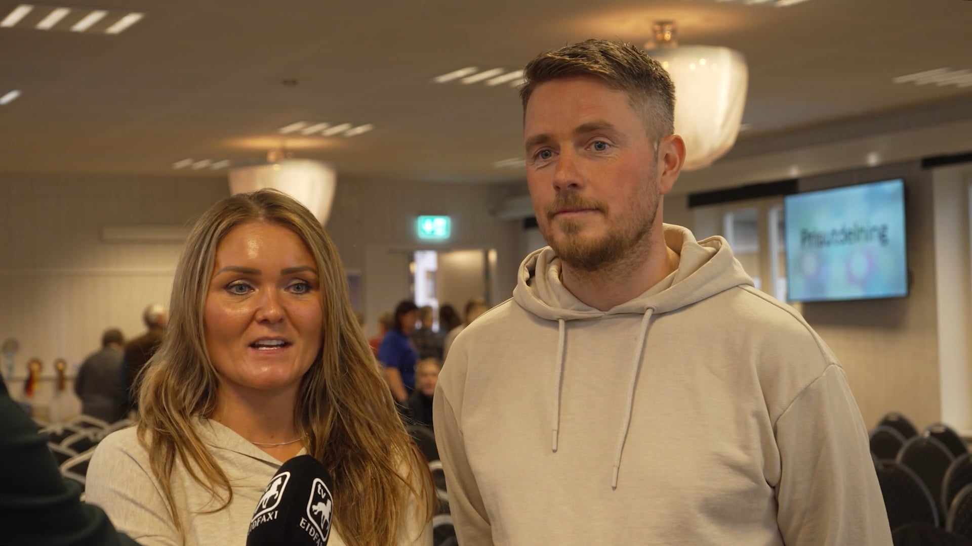 Viðtal við Daníel Inga Smárason og Berglindi Rósu Guðmundsdóttur