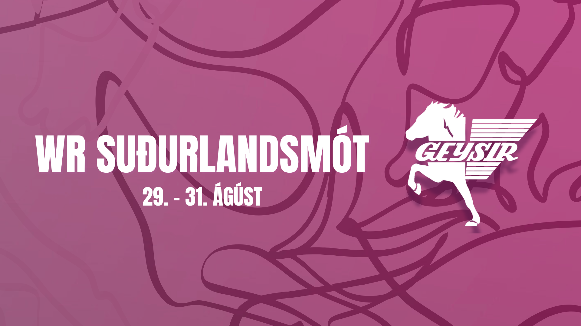 Tölt T1 - A úrslit - Meistara - WR Suðurlandsmót