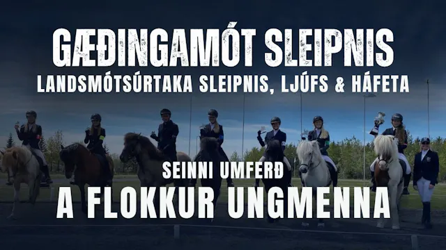 A flokkur ungmenna, seinni umferð - L...