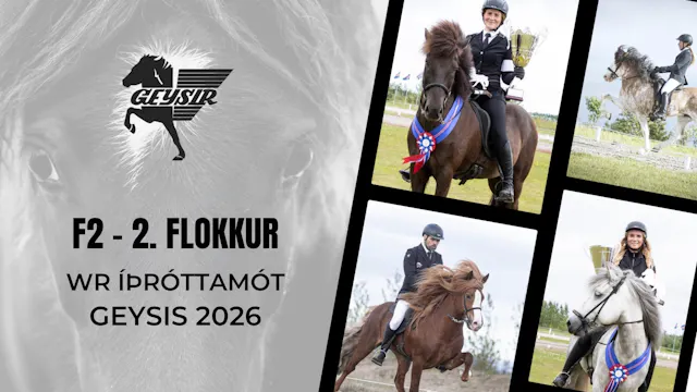 F2 2. flokkur - WR Íþróttamót Geysis