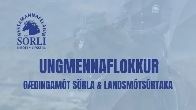 Ungmennaflokkur - Gæðingamót Sörla og...