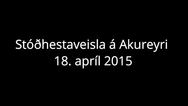 Stóðhestaveislan á Akureyri 2015