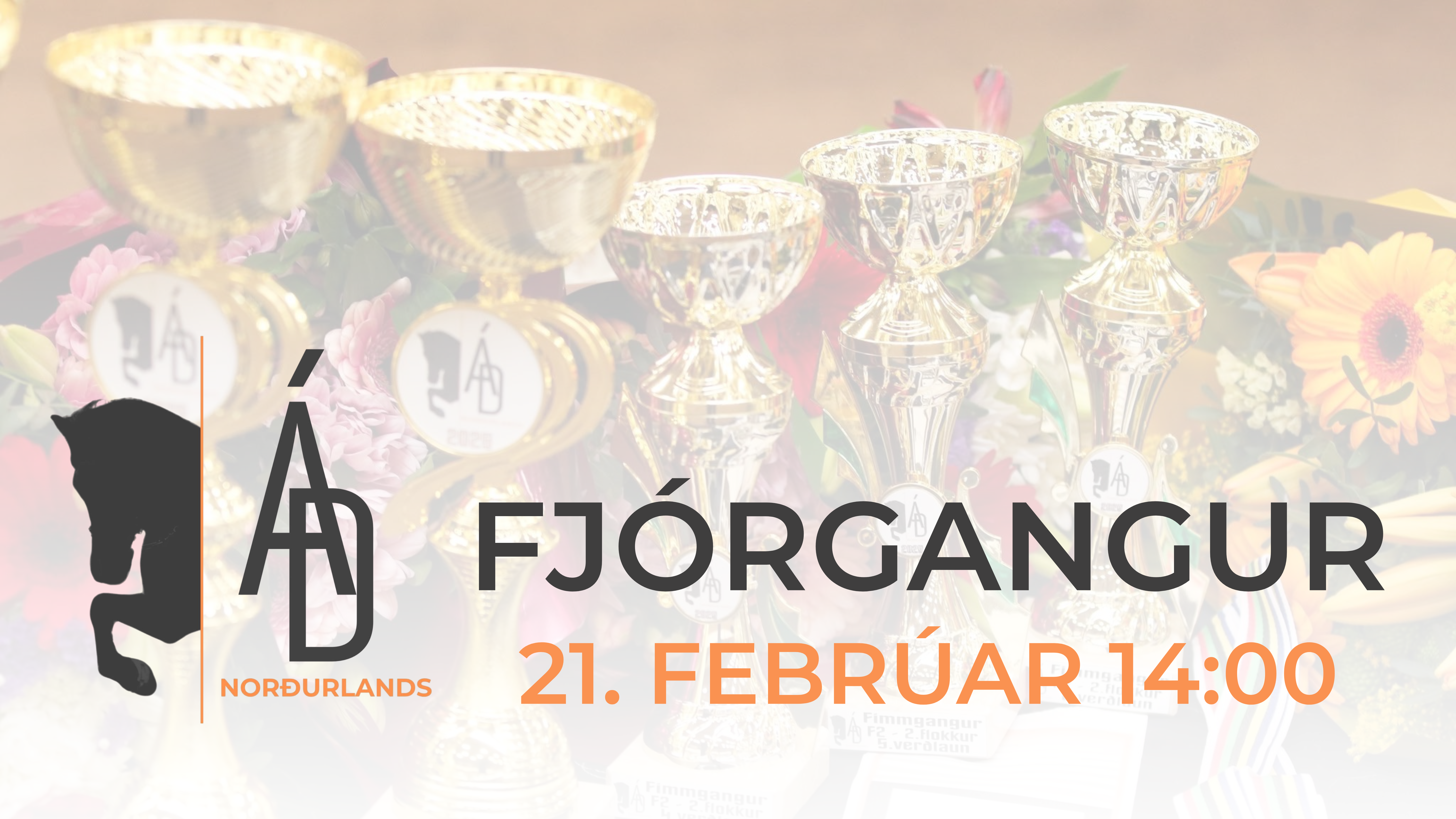 21. februar Áhugamannadeild Norðurlands - Fjórgangur