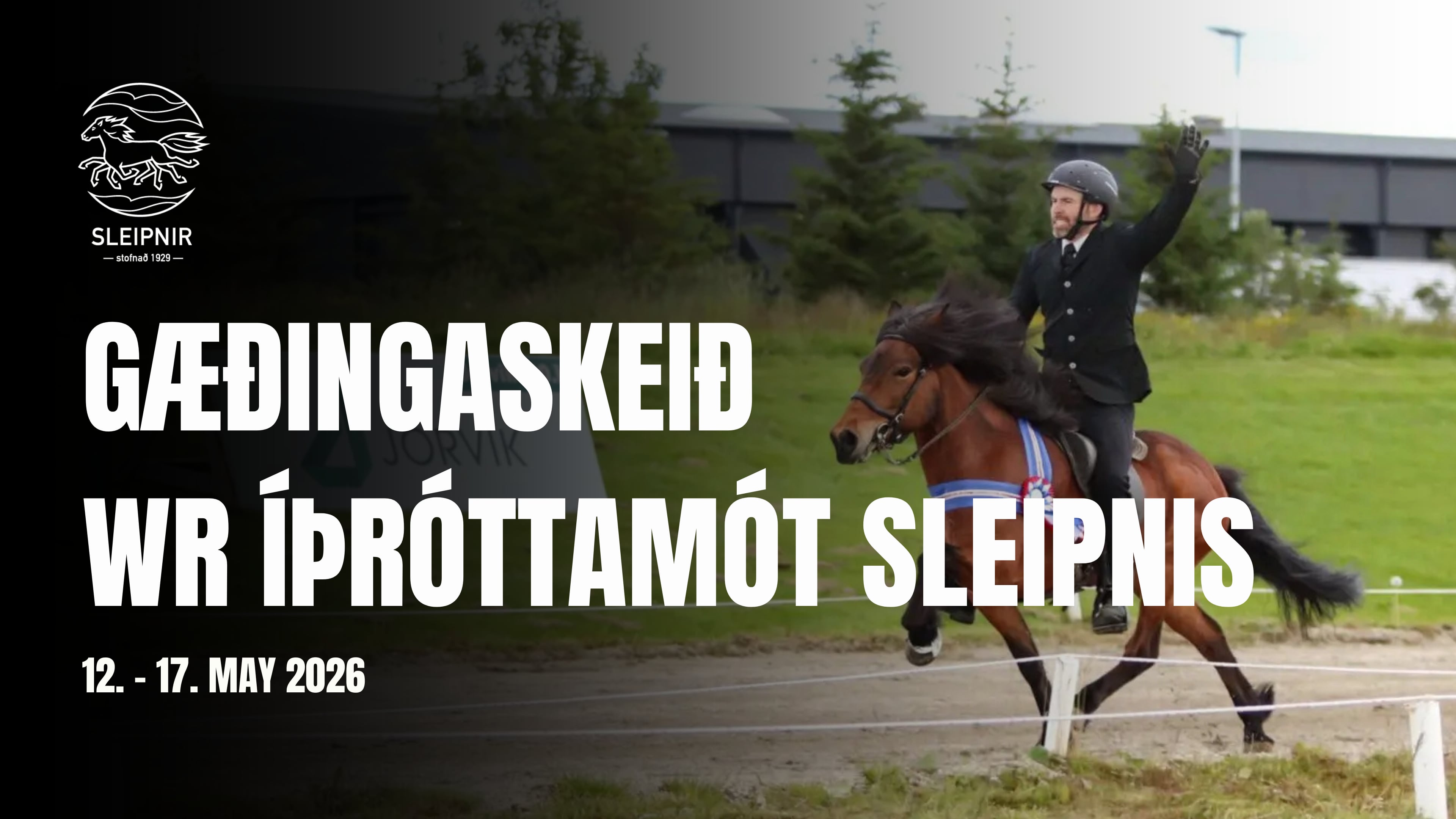 Gæðingaskeið - WR Íþróttamót Sleipnis