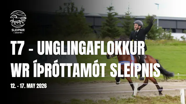 T7 Unglingaflokkur - WR Íþróttamót Sl...