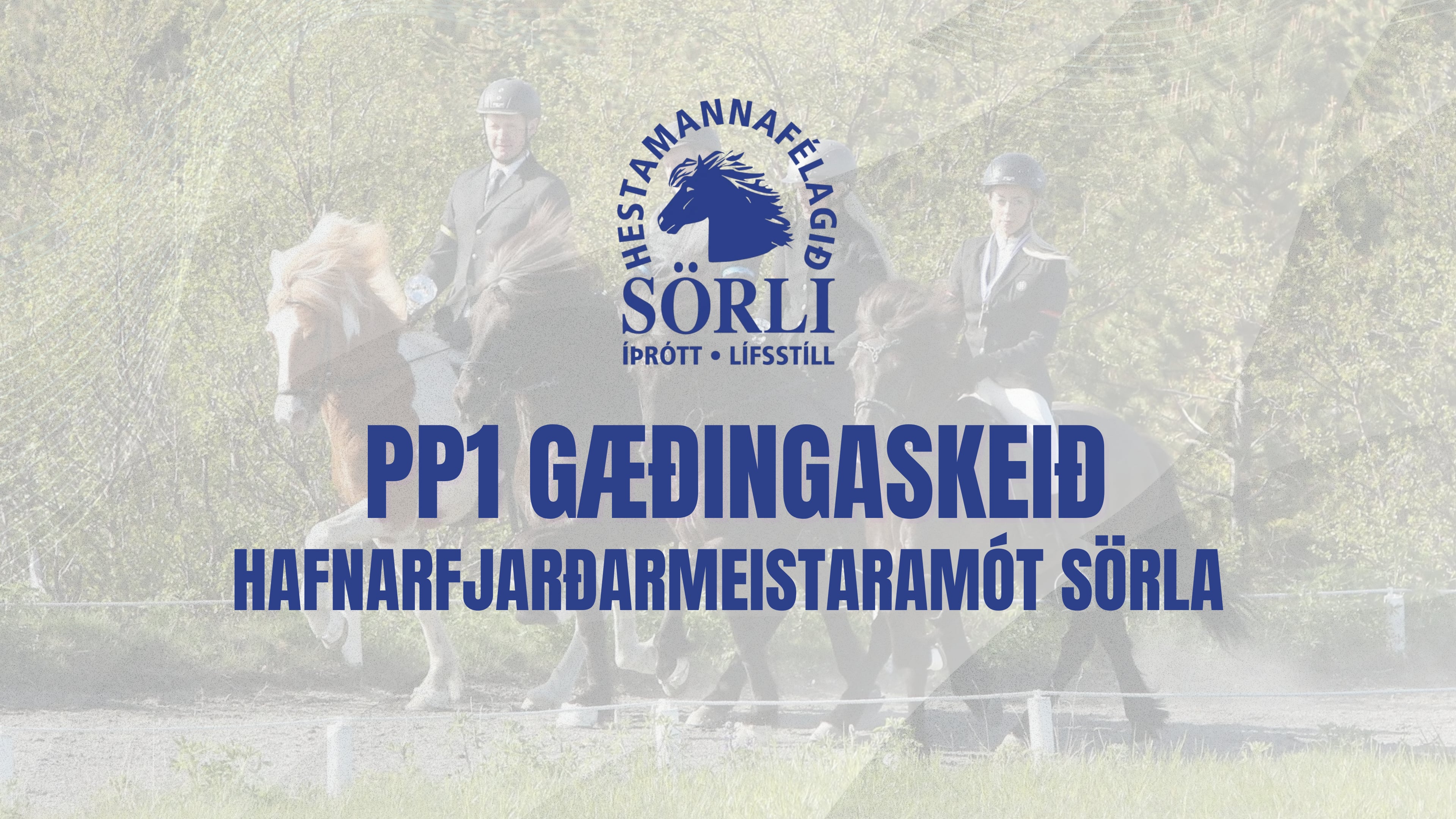 PP1 Gæðingaskeið - Hafnarfjarðarmeistaramótið 2026