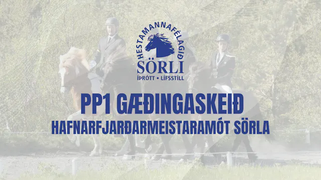 PP1 Gæðingaskeið - Hafnarfjarðarmeist...