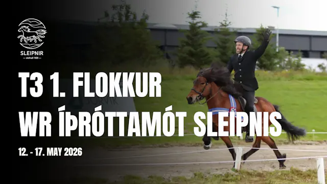 T3 1. flokkur forkeppni - WR Íþróttam...