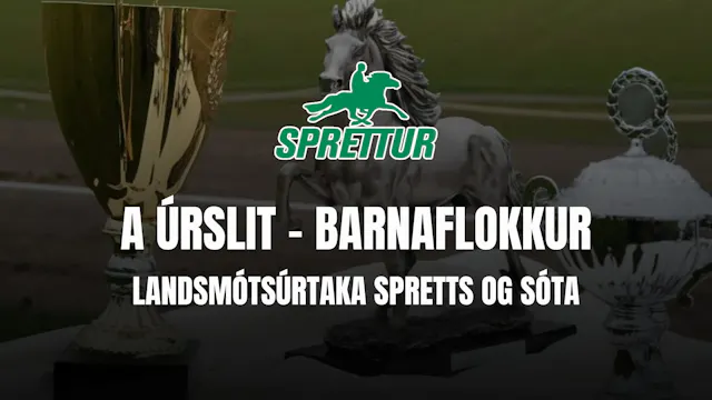 A úrslit Barnaflokkur - Gæðingamót Sp...