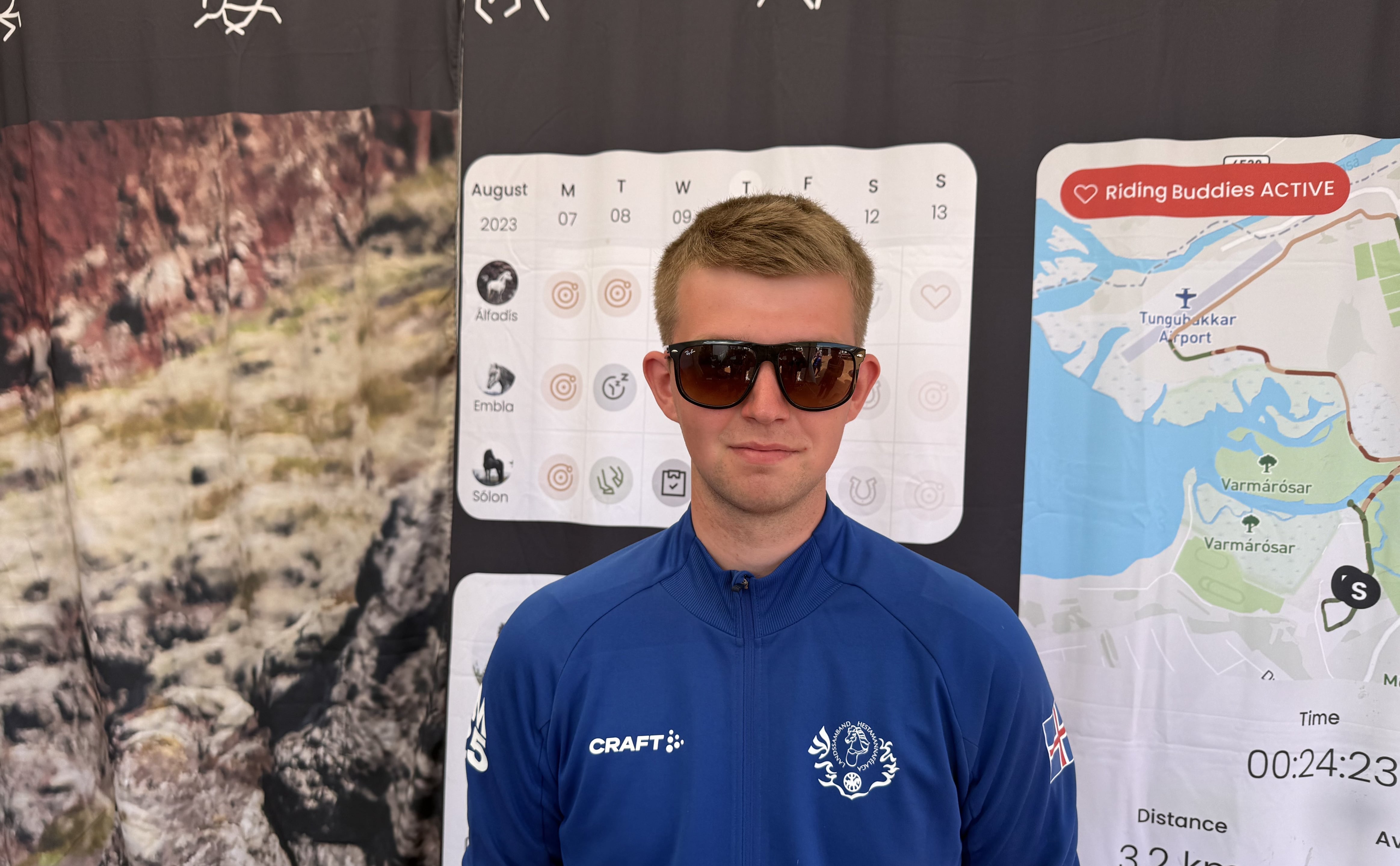 Viðtal Kristján Árna Birgisson eftir 250 m skeið á HM´25