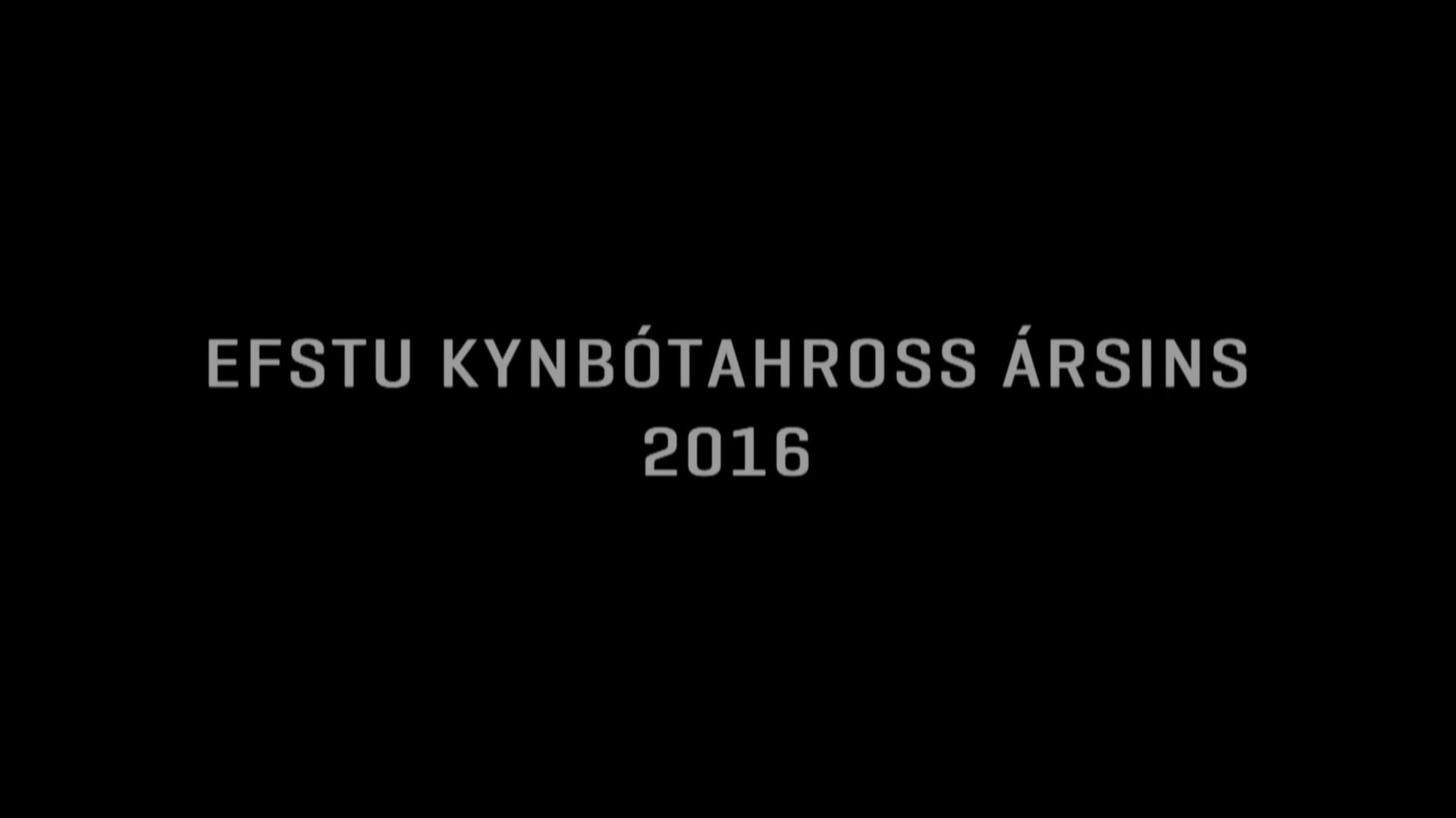 Efstu kynbótahross ársins 2016