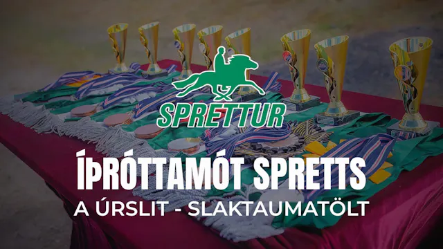 A úrslit Slaktaumatölt - Opið íþrótta...