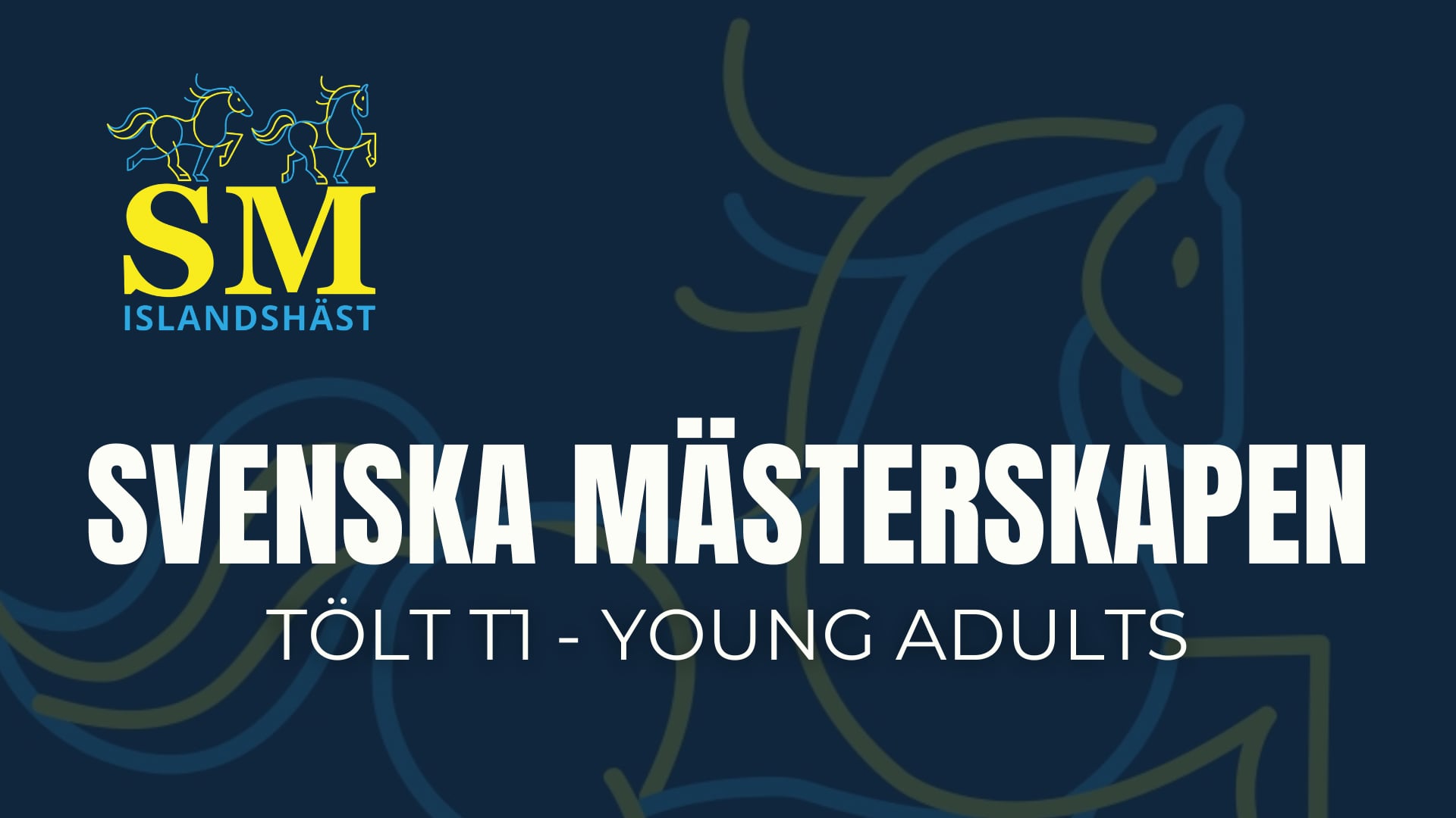 Tölt T1 YR - Swedish Championship