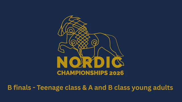 B finals GDYB, GDYA, GDT - The Nordic...