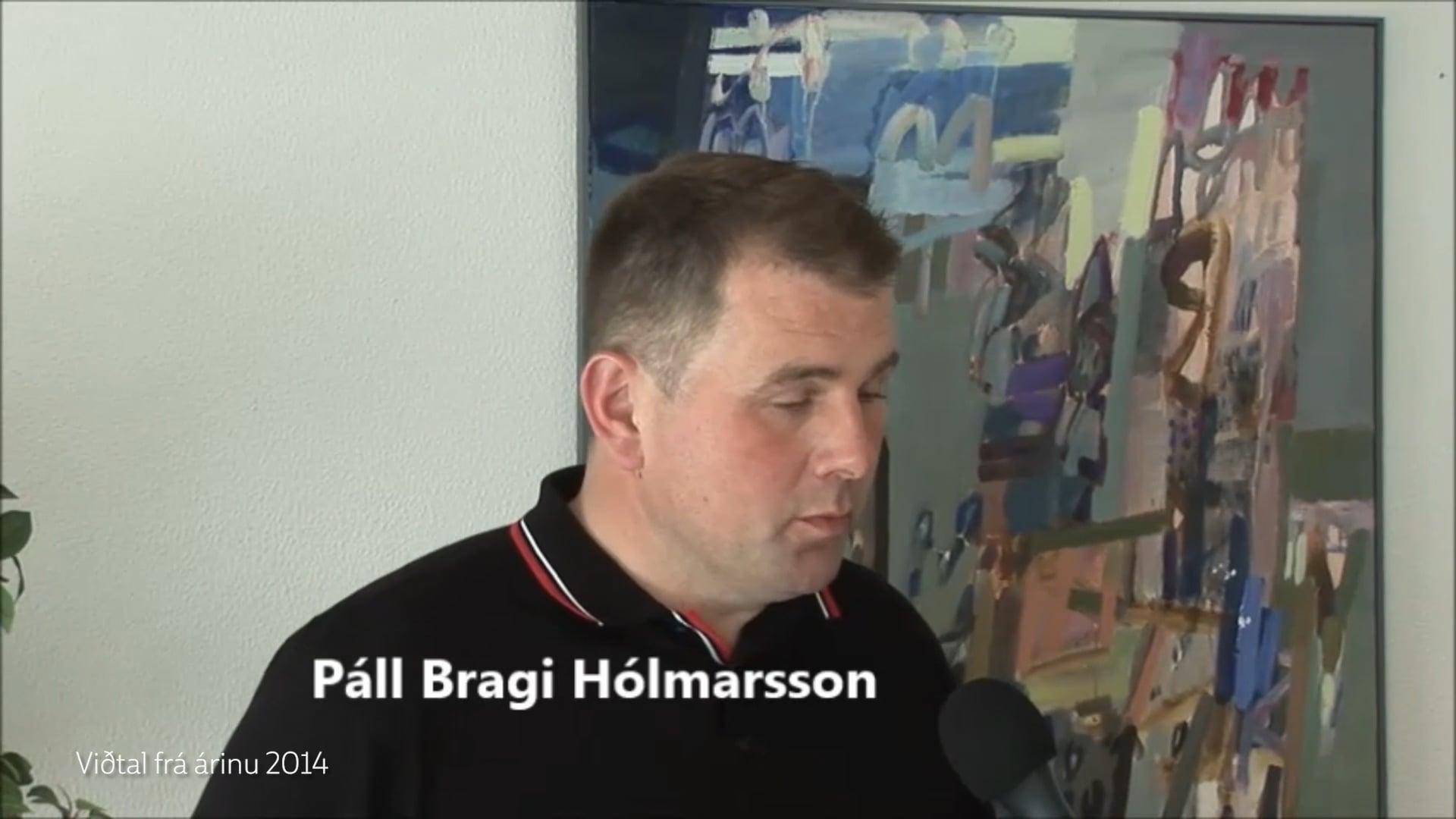 Viðtal við Pál Braga Hólmarsson landsliðsþjálfara Íslands 2014