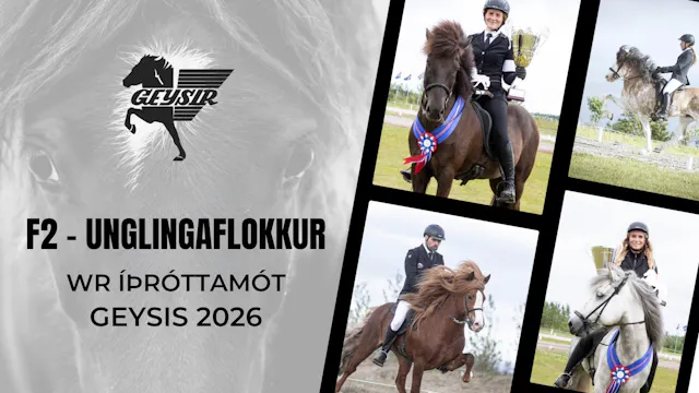 F2 Unglingaflokkur - WR Íþróttamót Ge...