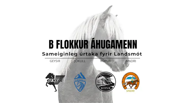 B flokkur áhugamenn - Landsmótsúrtaka...