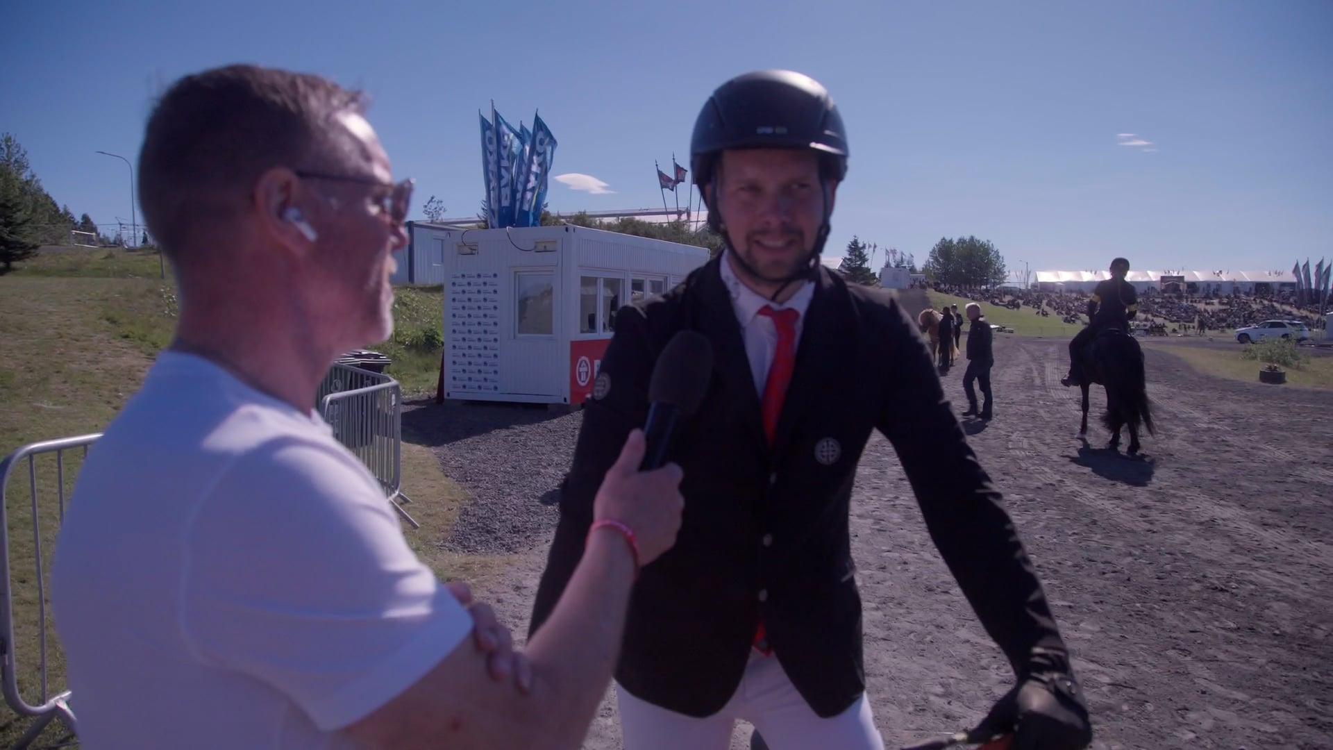 LM´24 Ásmundur Ernir eftir sigur í tölti T2