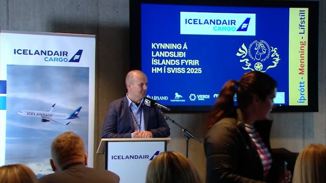 Kynning á íslenska landsliðinu 2025