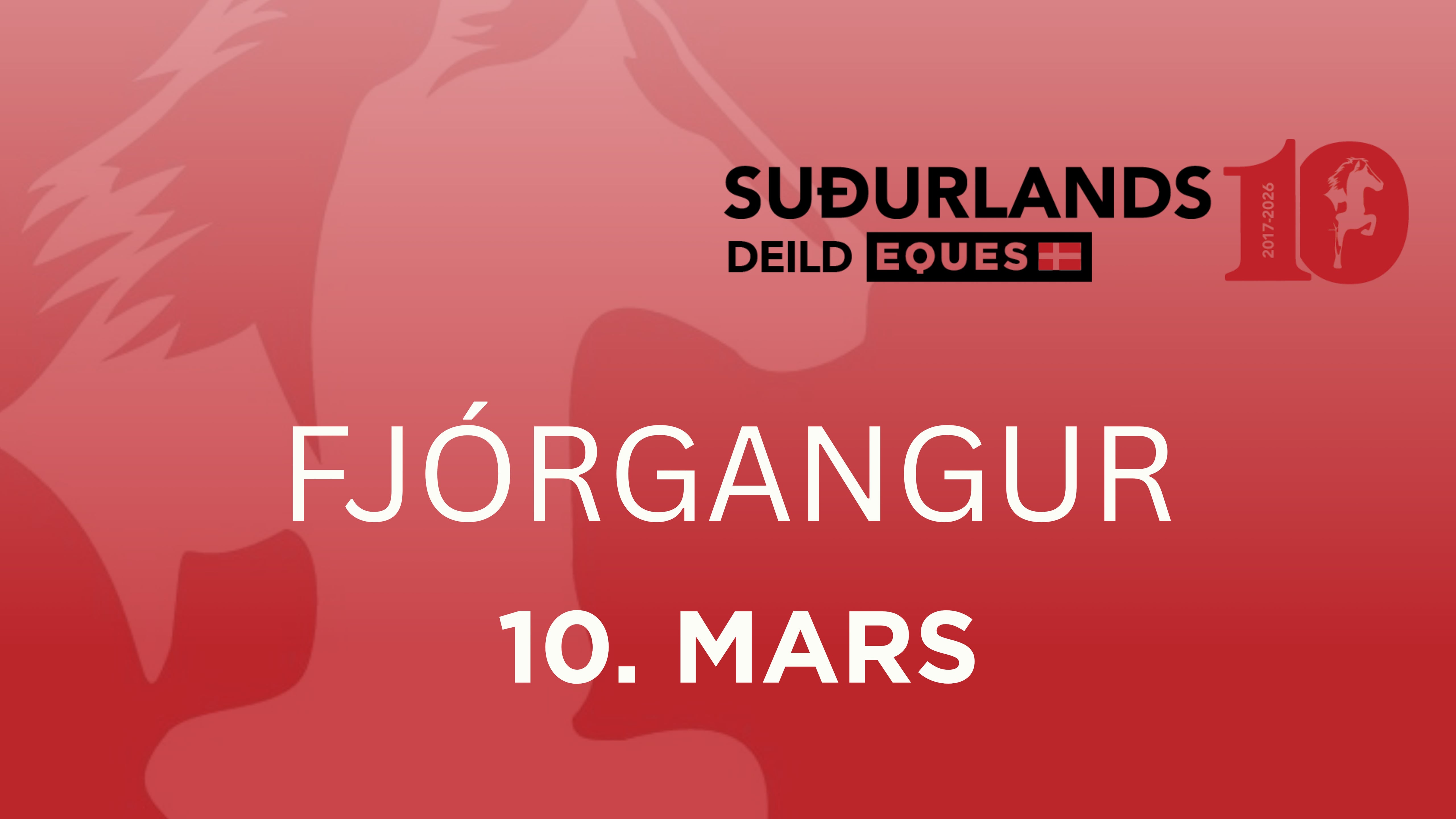 V2 Fourgait - Suðurlandsdeild Eques