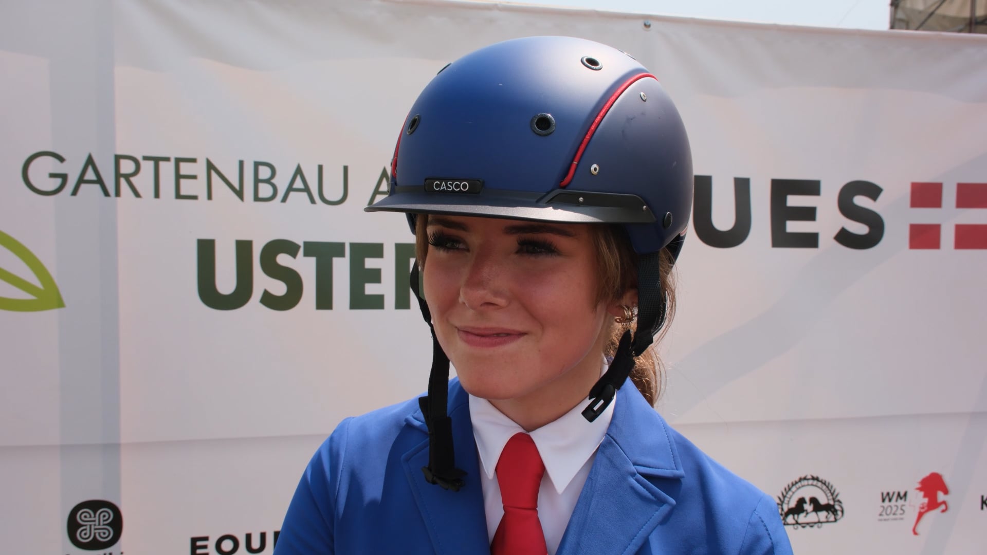 Viðtal við Herdísi eftir forkeppni í Tölti á HM´25