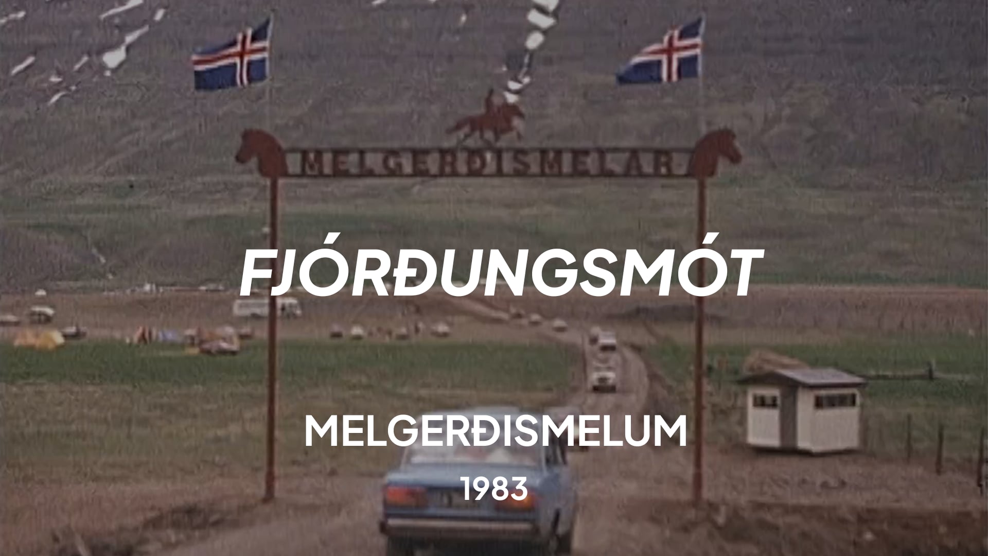 Fjórðungsmót á Melgerðismelum 1983