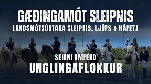Unglingaflokkur, seinni umferð - Land...