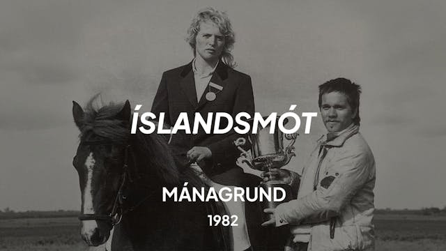 Íslandsmót á Mánagrund 1982