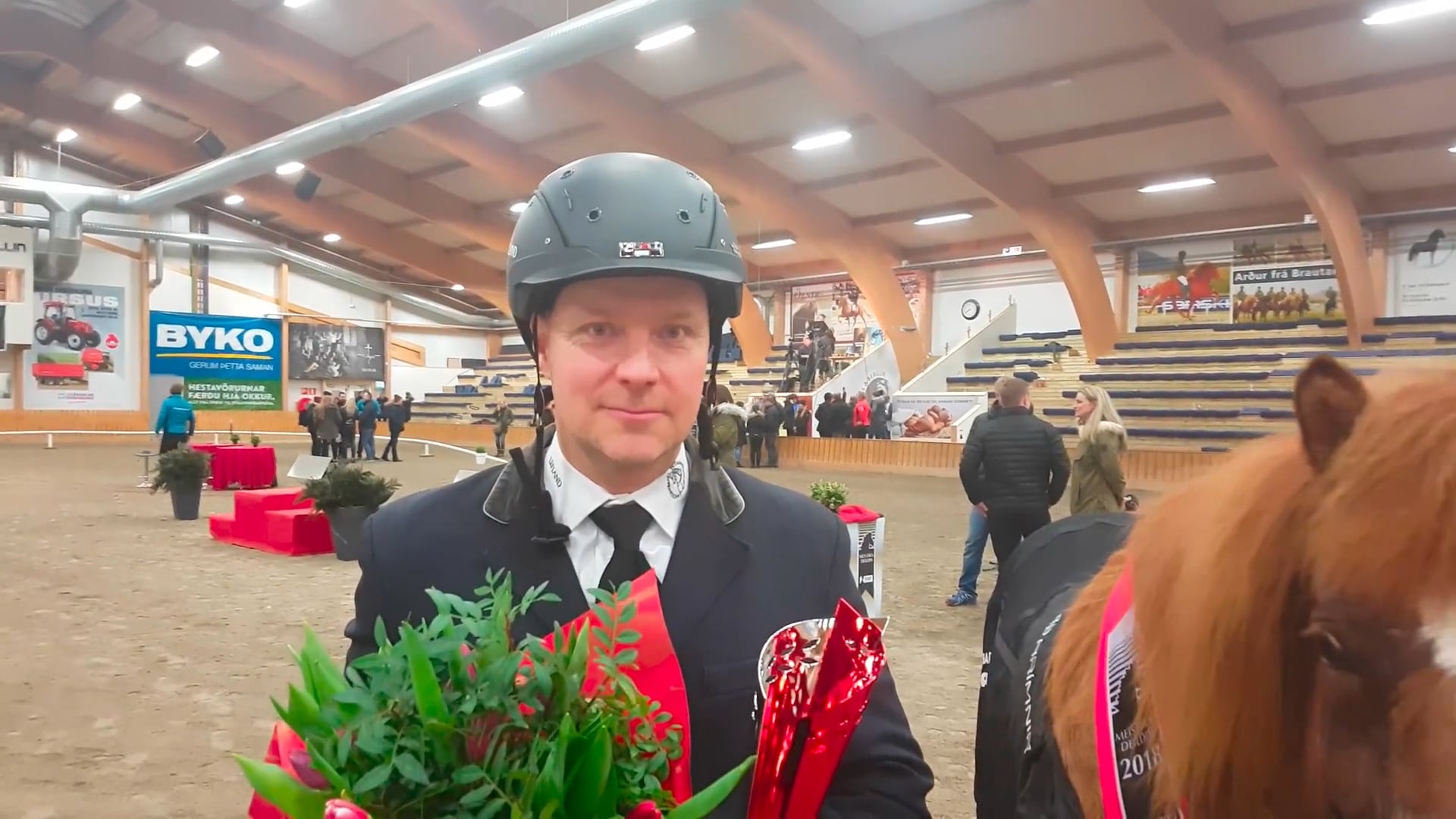 Meistaradeild 2018 - Viðtal við Jakob Svavar Sigurðsson sigurvegara fjórgangs V1