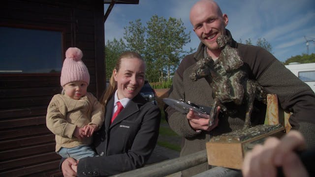 LM´24 Hanna Rún og Hjörvar Ágústsson ...