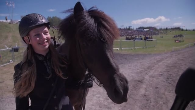 LM´24 Ída Mekkín eftir sigur í unglingaflokki