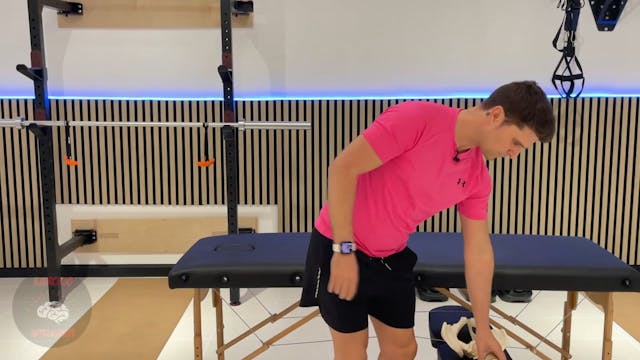 Flexión lateral pelvis