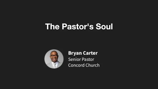 BS202533 - The Pastor's Soul
