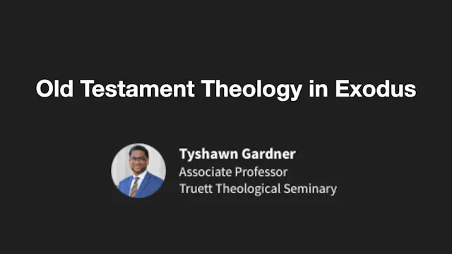 BS202530 - Old Testament Theology in ...