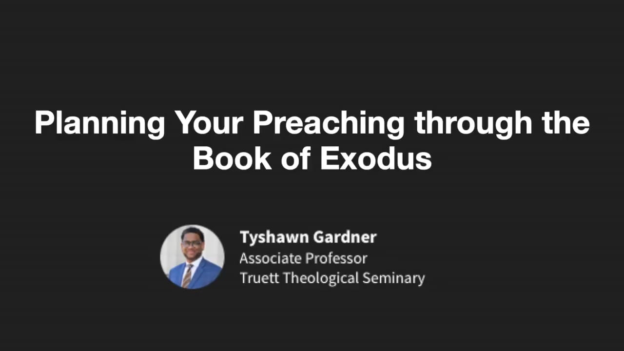 EK Bailey Preaching Conference Video