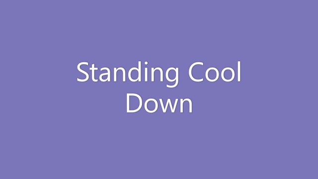 Standing Cool Down 6