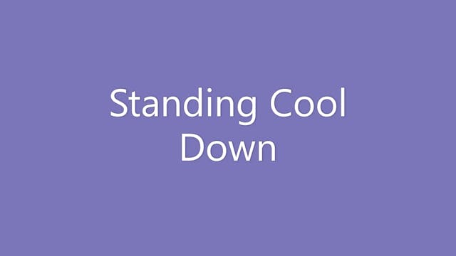 Standing Cool Down 6