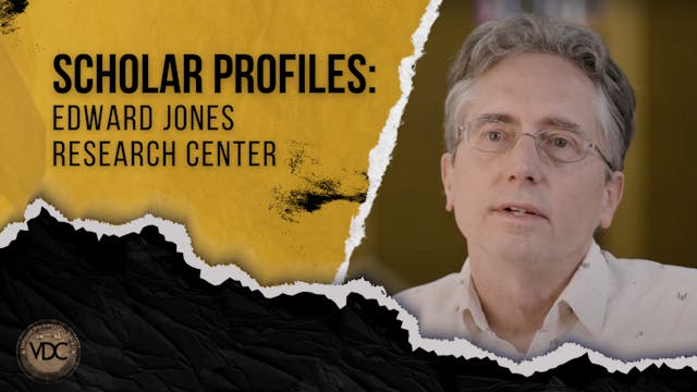 Scholar Profile: Edward Jones Research Center