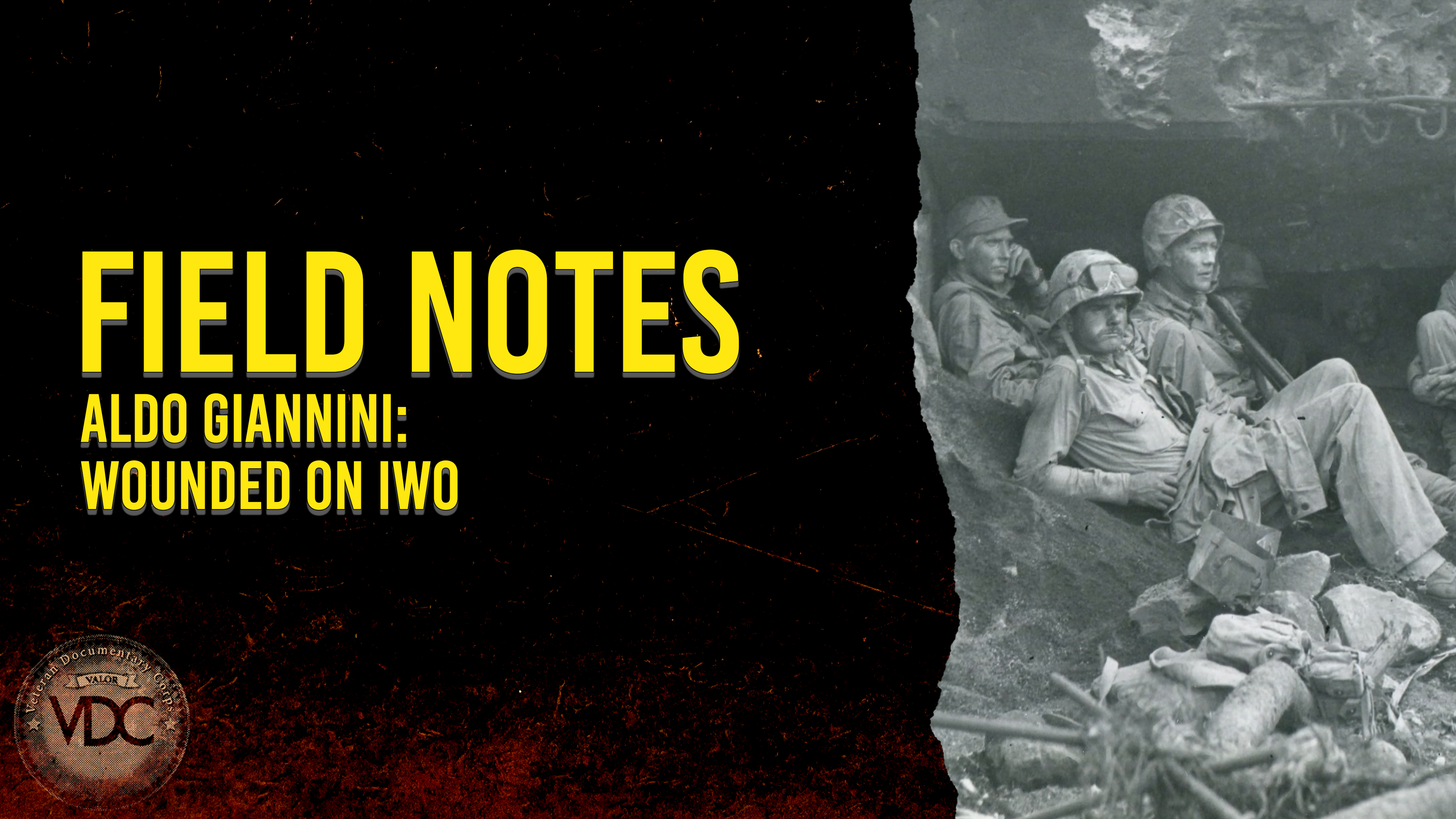 Field Notes: Marine Memorial - Wounded on Iwo
