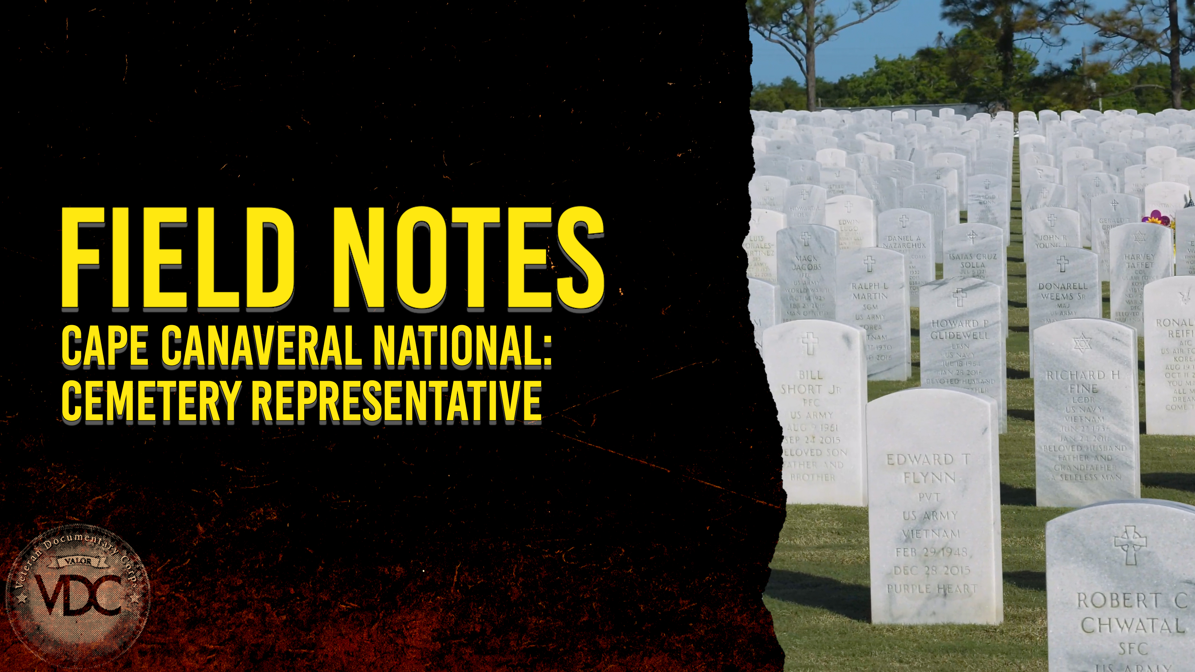 Field Notes: Cape Canaveral National - Cemetery Representative