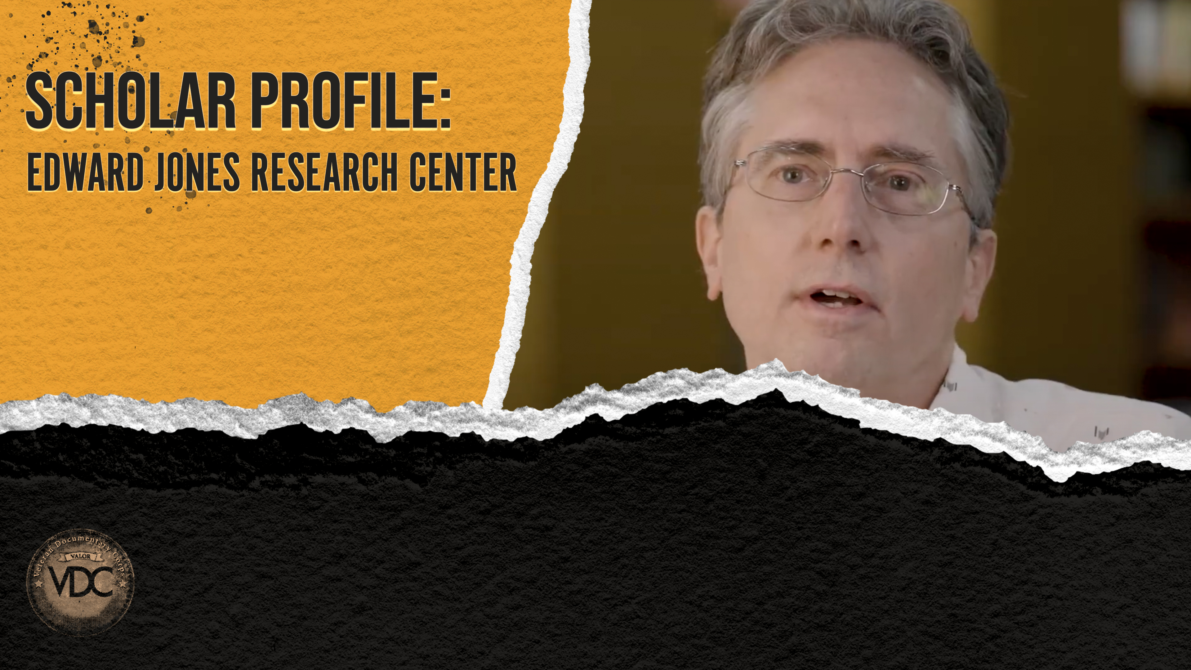 Scholar Profile: Edward Jones Research Center