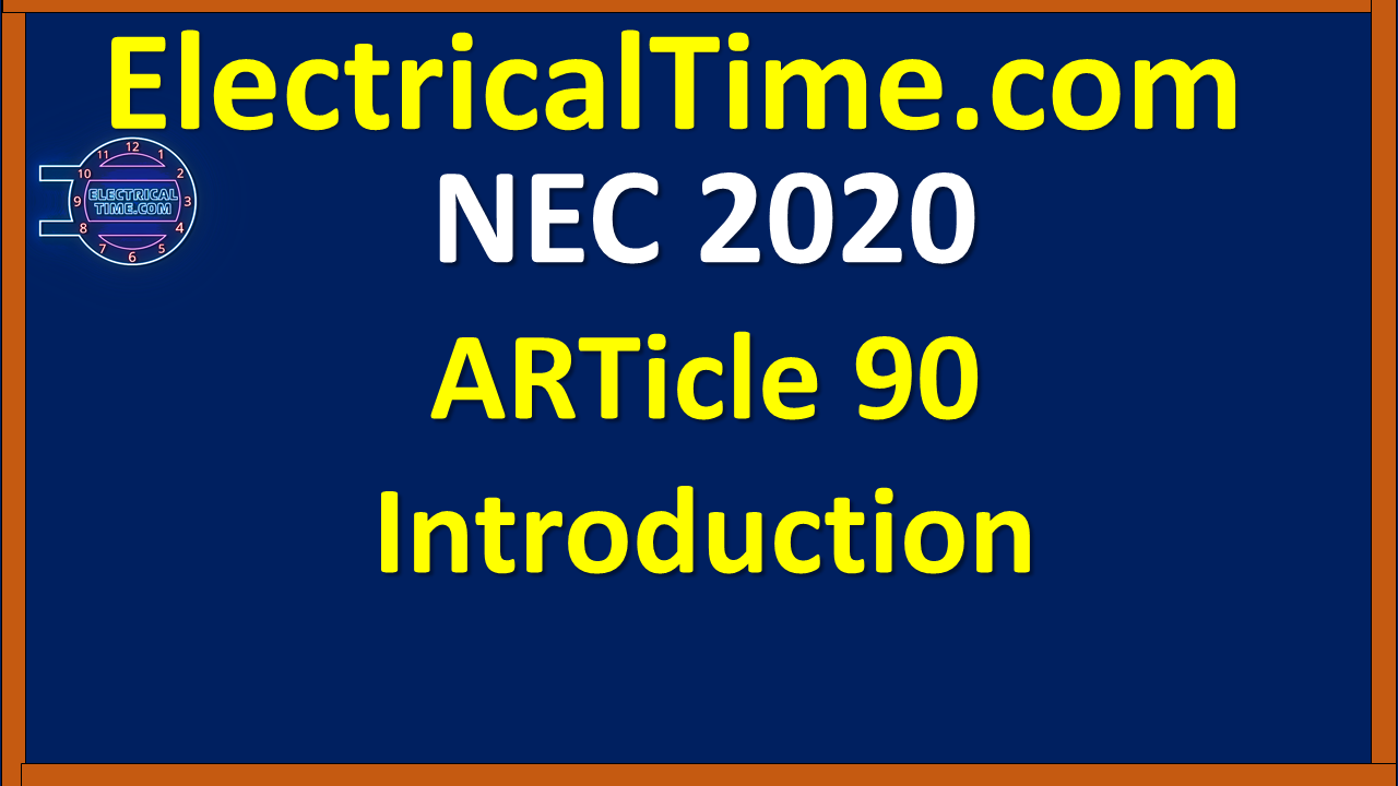 Article 090 Introduction