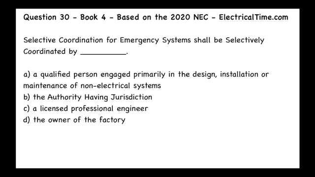 Video 20-04-030 NEC 700.32 Emergency ...