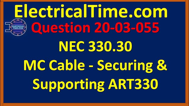 2020-03-055 NEC 330.30 MC Cable - Sec...