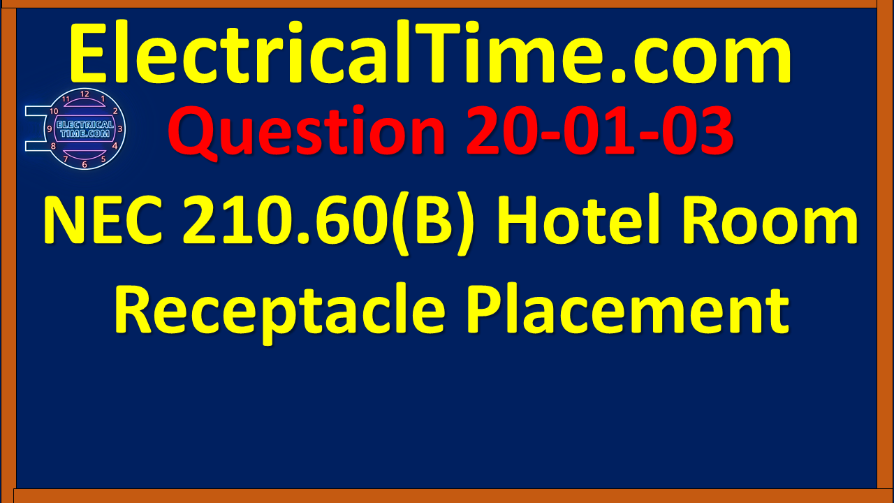 2020-01-003 NEC 210.60(B) Hotel Room Receptacle Placement