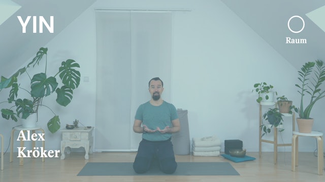 Yin Yoga | Von Müdigkeit zu Präsenz | Einführung | Raum | Alex 