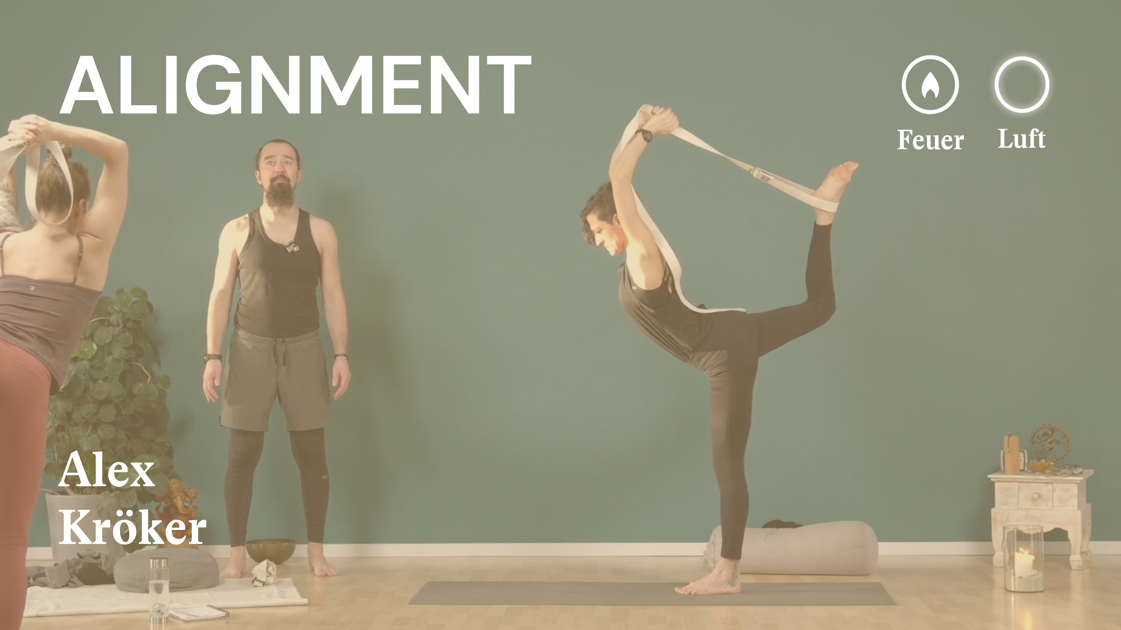Entschiedenheit und Offenheit | Rückbeugen üben und Bauchkraft entwickeln | Alex