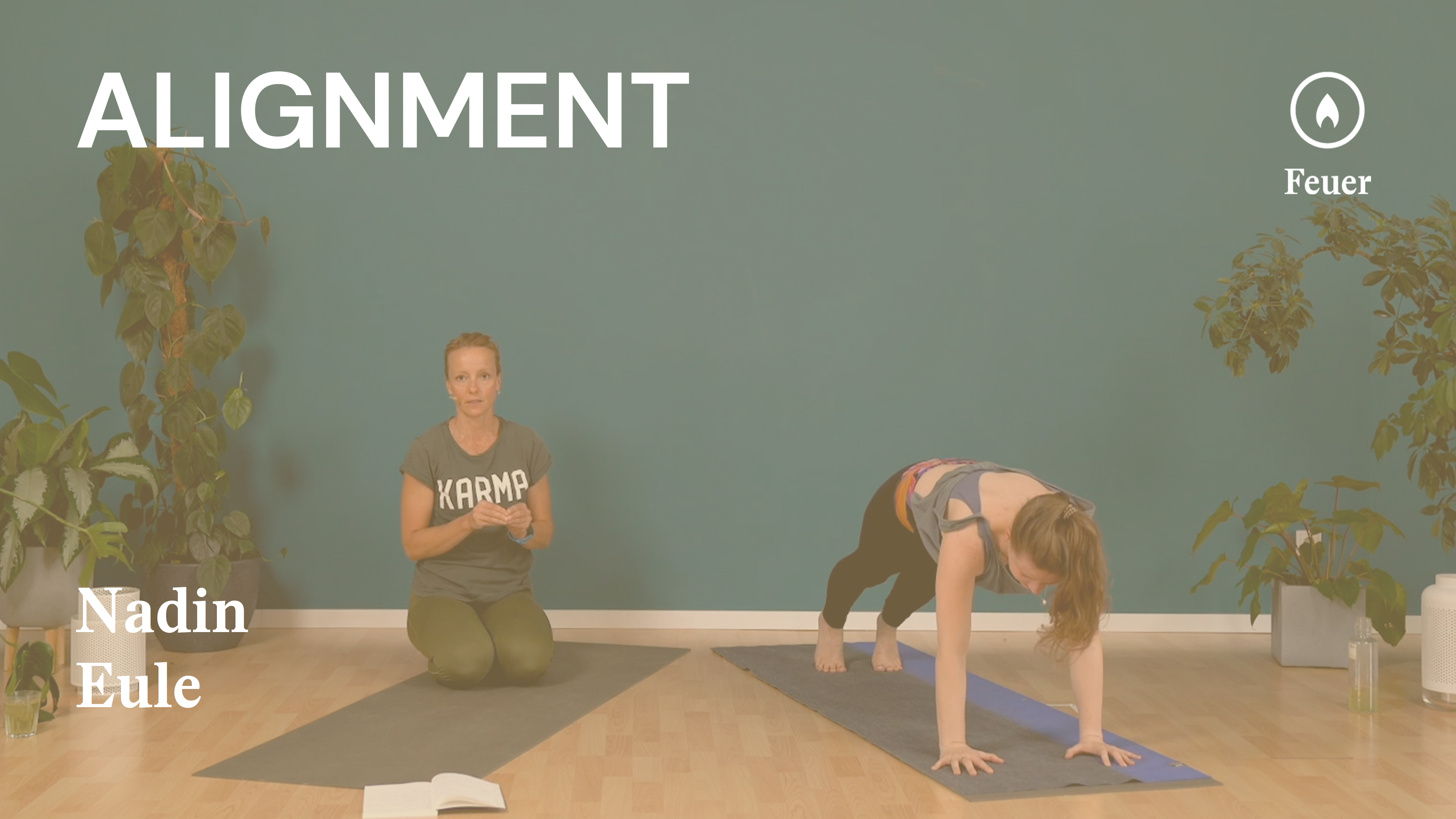 Alignment | Von der Krähe ins Chaturanga | Der Sprung in Chaturanga | Nadin