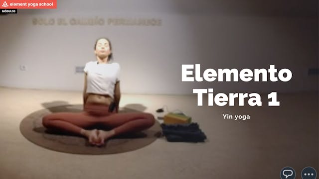 Yin yoga 4 (Elemento tierra)