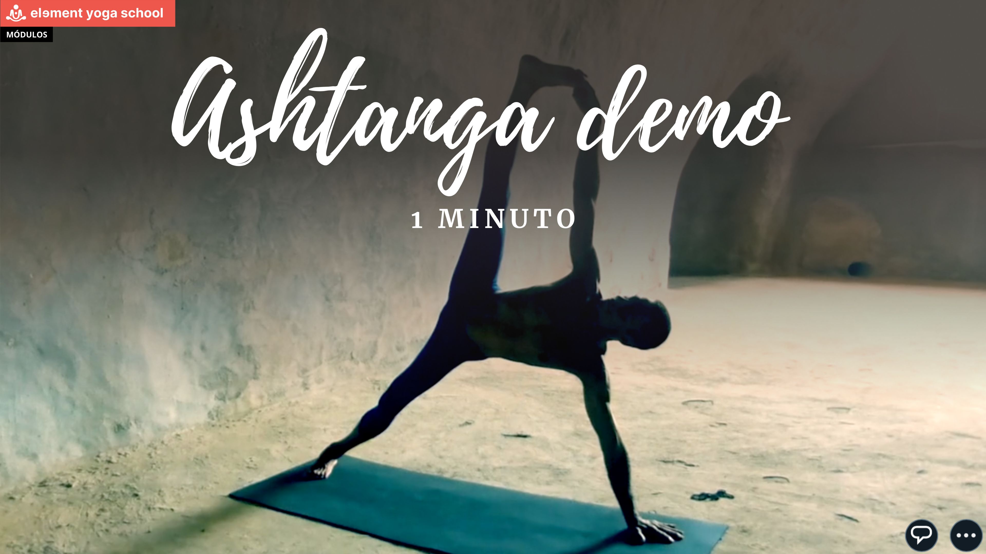 Demo corta de ashtanga vinyasa
